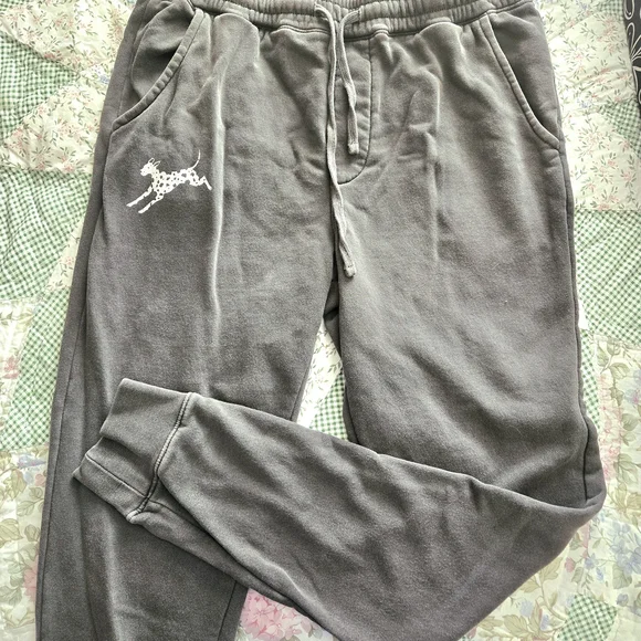 Drawstring Sweatpants And Sweatshirt with Dalmatian Print - Picture 3 of 12